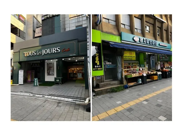 #hongdae 20min #gangnam 18min #sillim 3min #freeparking #airport Bus 5min ゲストハウス